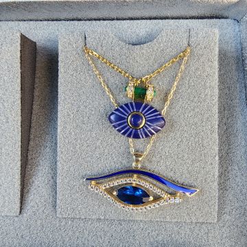 Ra'nın Gözü Lapis Kolye