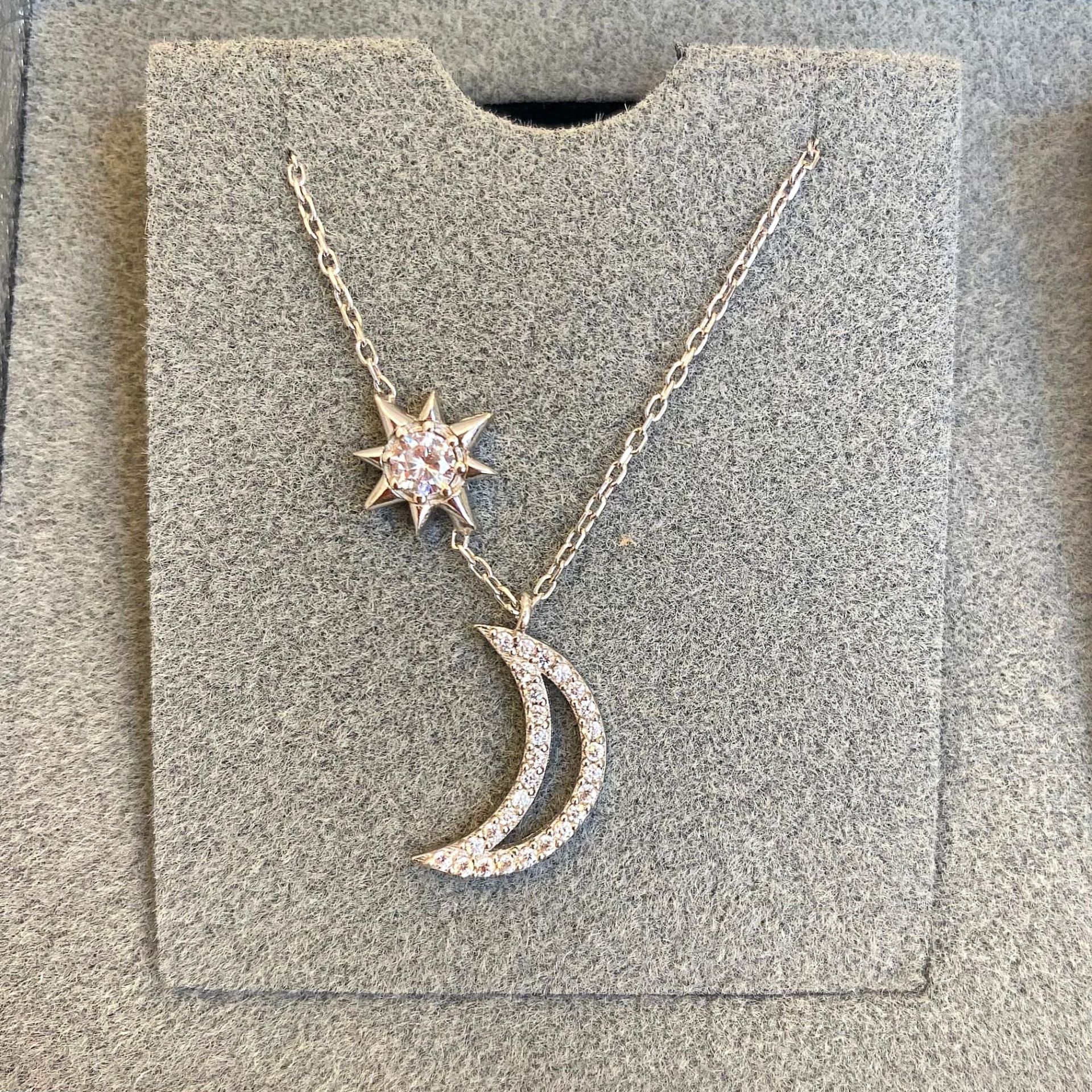 Ay Yıldız Silver Kolye