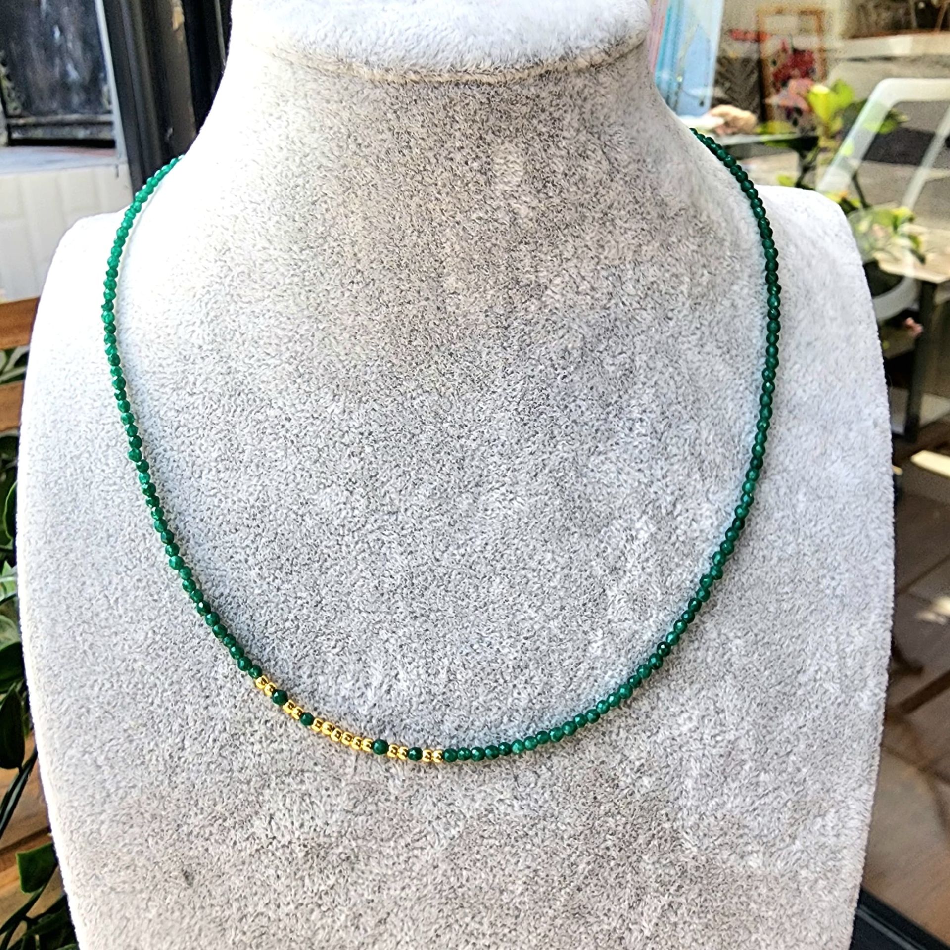 Gerçek Emerald Kolye