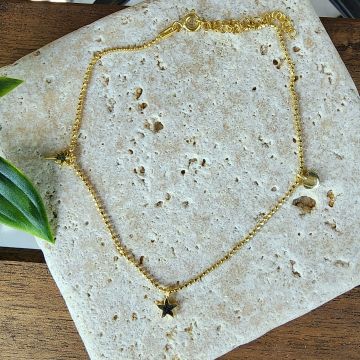 Gold Charm Halhal