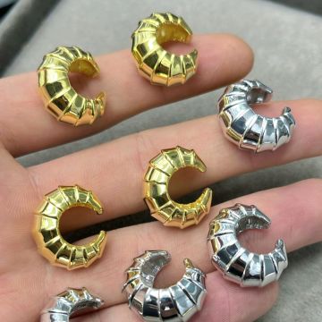 French Kıkırdak Küpe Gold ve Silver