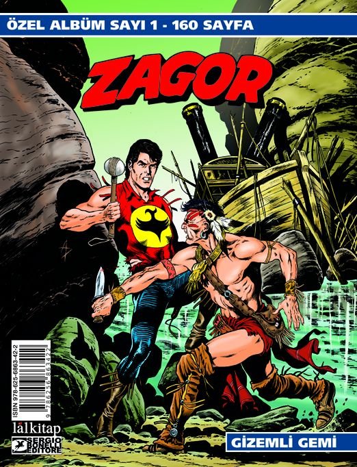 Zagor Özel Albüm Sayı 1 - Gizemli Gemi (Orj.Sayı:35)
