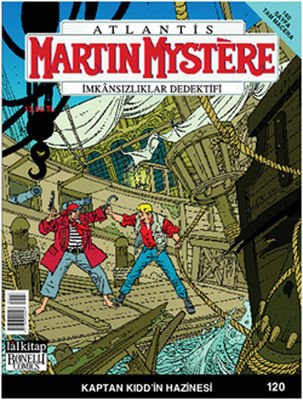 Martin Mystere Sayı 120 - Kaptan Kidd'in Hazinesi