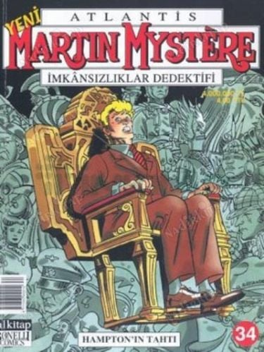 Martin Mystere Sayı 34 - Hampton'ın Tahtı
