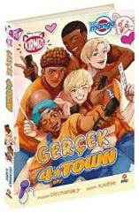 Disney Manga - Kırmızı - Gerçek 4 x Town