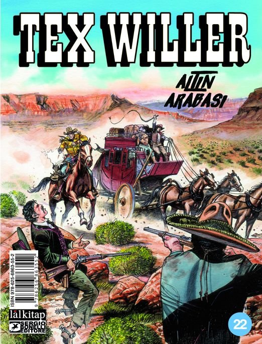 Tex Willer Sayı 22 - Altın Arabası