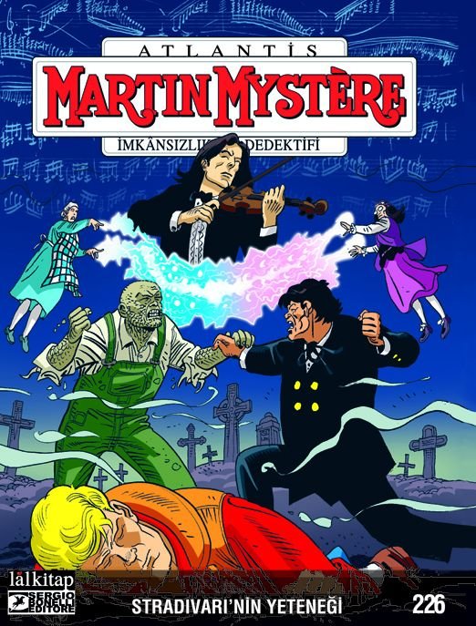 Martin Mystere Sayı 226 - Stradivari'nin Yeteneği