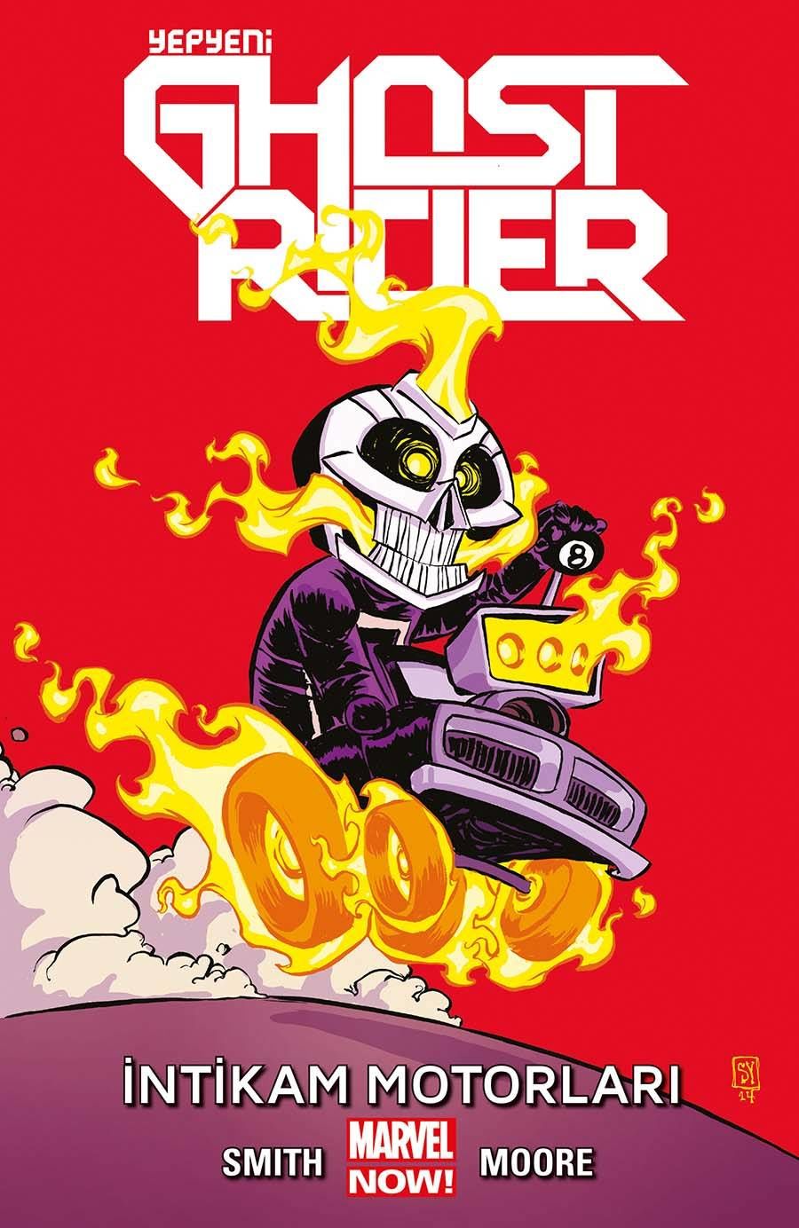 Yepyeni Ghost Rider Cilt 1 - İntikam Motorları (Young Varyant)