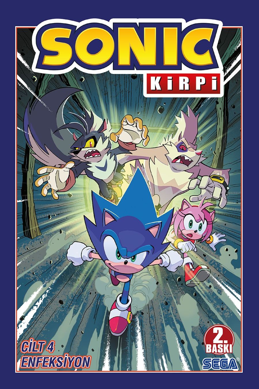 Kirpi Sonic Cilt 4 - Enfeksiyon (3.Baskı)