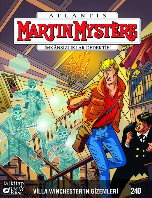 Martin Mystere Sayı 240 - Villa Winchester'ın Gizemleri