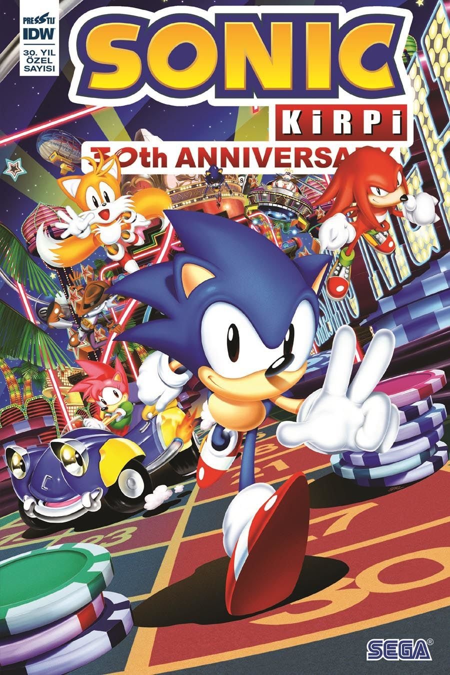 Kirpi Sonic 30. Yıl Özel Sayısı