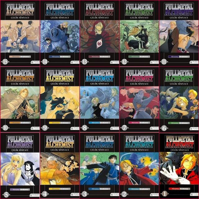 Fullmetal Alchemist - Metal Simyacı (27 Kitap Tam Takım Set)