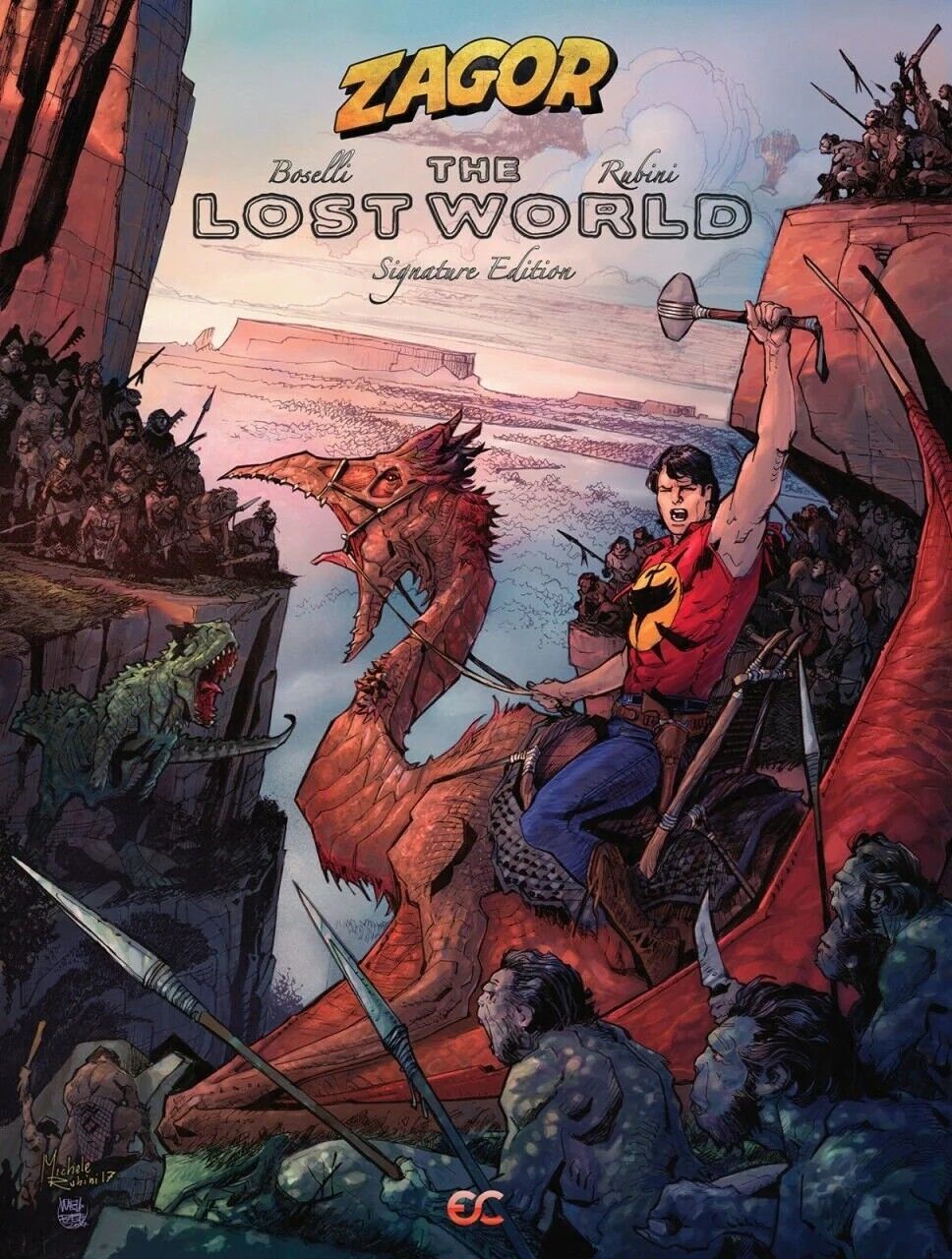 Zagor: The Lost World (2018 Hardcover, Rubini cover)