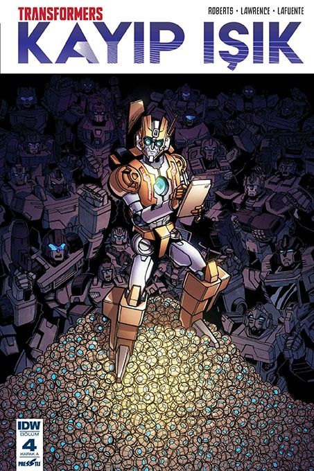 Transformers Kayıp Işık Sayı 4 - Kapak A