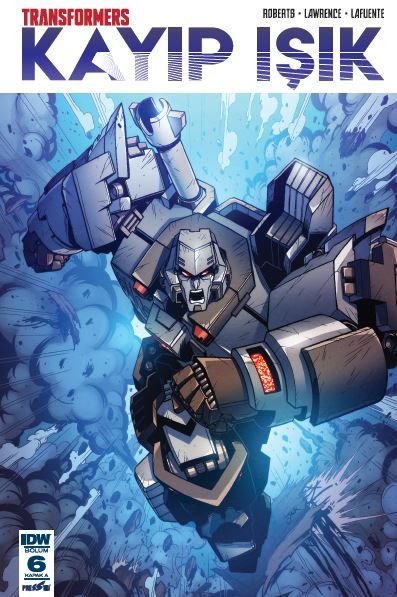 Transformers Kayıp Işık Sayı 6 - Kapak A