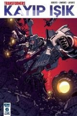 Transformers Kayıp Işık Sayı 6 - Kapak B
