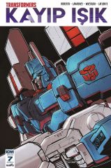 Transformers Kayıp Işık Sayı 7 - Kapak A