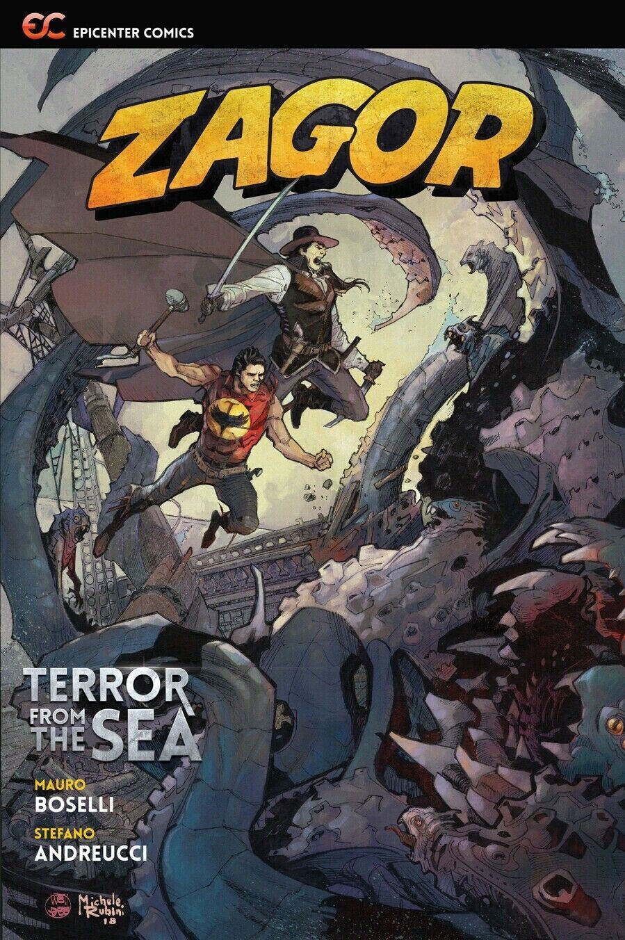 Zagor: Terror from the Sea (2019 Paperback)