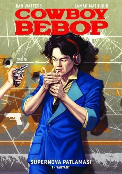 Cowboy Bebop - Süpernova Patlaması Varyant Kapak Seti - 4 Kitap Takım