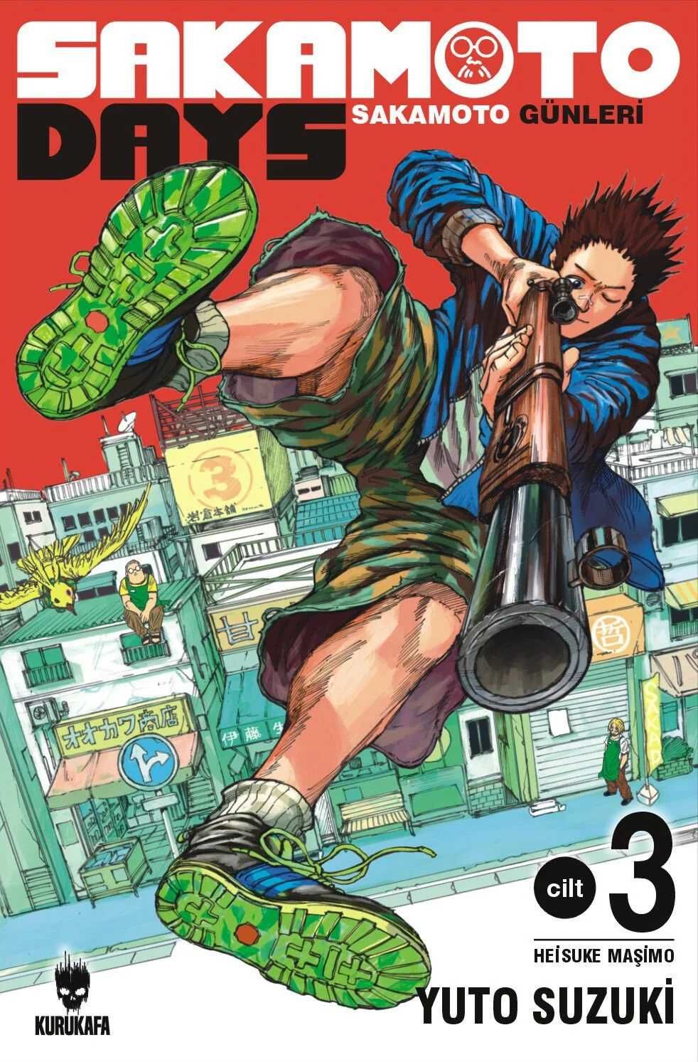 Sakamoto Days - Sakamoto Günleri Cilt 3