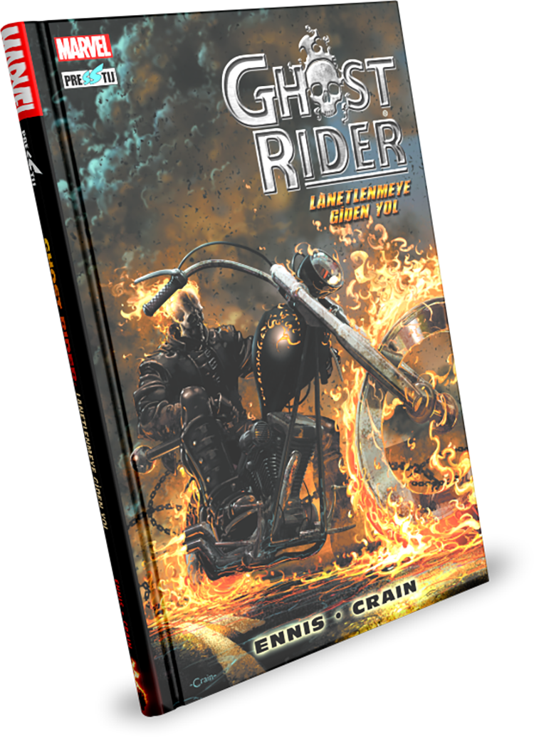 Ghost Rider : Lanetlenmeye Giden Yol - Sert Kapak