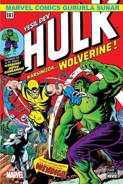 Hulk #181 - Karşınızda Wolverine!