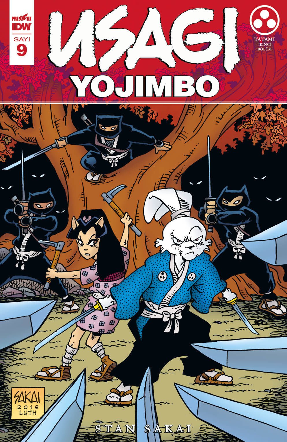 Usagi Yojimbo Sayı 9