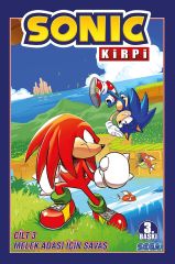 Kirpi Sonic Cilt 3 - Melek Adası İçin Savaş (3.Baskı)
