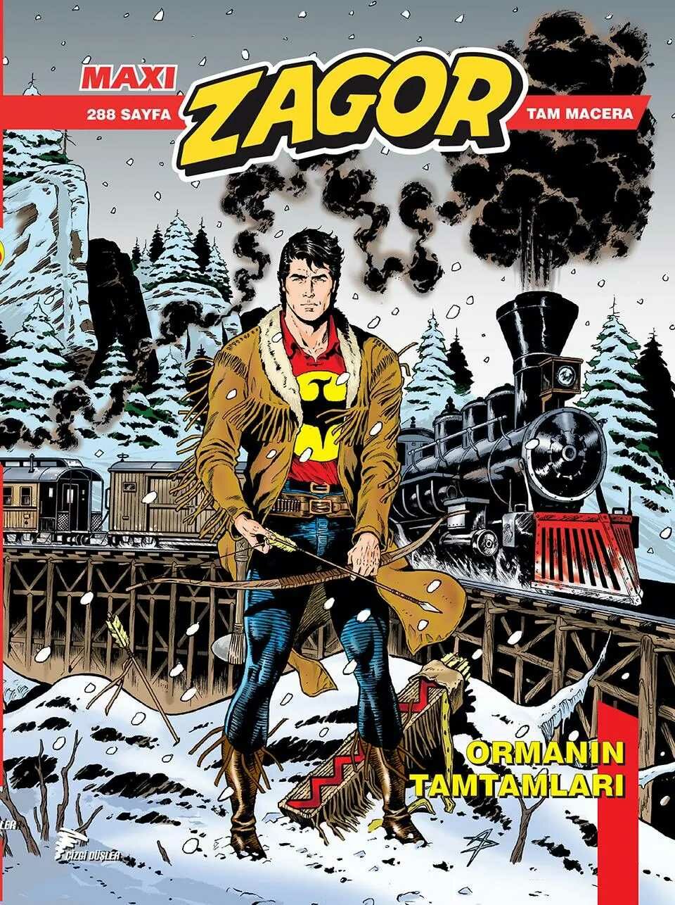 Zagor Maxi Albüm Cilt 25 - Ormanın Tamtamları