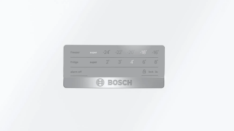 Bosch KDN55XWE0N Çif Kapılı No Frost Buzdolabı