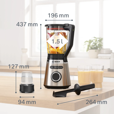 Bosch MMB6386M VitaPower 1200 W Sürahi Blender