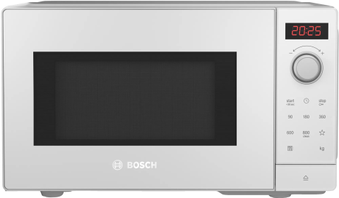 Bosch FFL023MW0 20 lt Beyaz Mikrodalga Fırın