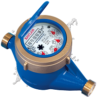 Baylan Volumetrik Tip Soğuk Su Sayacı VK-4 DN15 1/2''