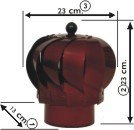 Minik C- Modeli Esmatik Baca Aspratörü