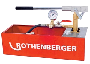 Rothenberger Köşeli Tip Test Pompası 50-Bar