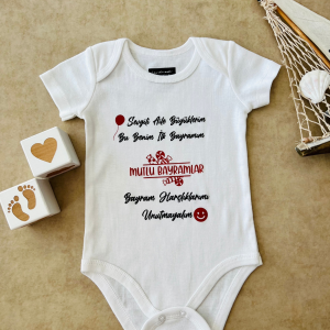 Bayram Harçlıklarımı Unutmayalım - Özel Tasarım Bebek Body
