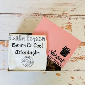 Yeni Bir Neşe Kaynağı  Bebek Müjde Hediye Kutusu Mini – Teyze İçin