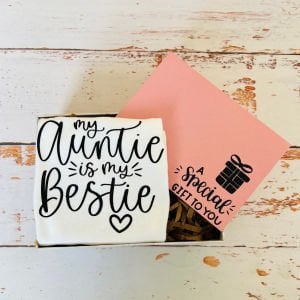 Yepyeni Bir Can Parçası  Bebek Müjde Hediye Kutusu Mini - Teyze İçin