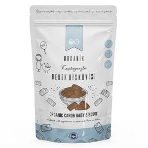 OG Organik Keçiboynuzlu Bebek Bisküvisi 150 gr 6+ Ay