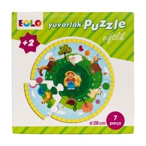 Eolo Yuvarlak Puzzle Çiftlik