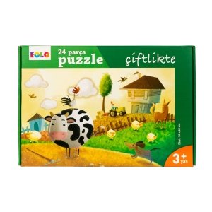 Eolo  24 Parça Yer Puzzle - Çiftlikte