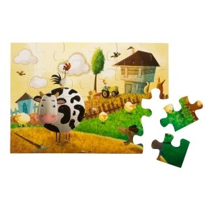 Eolo  24 Parça Yer Puzzle - Çiftlikte