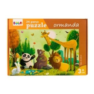 Eolo  24 Parça Yer Puzzle - Ormanda