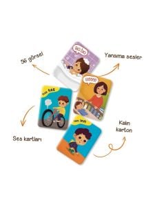 Bi Kutu Oyun Konuşturan Sorular - Ses Kartları ve Kitap seti