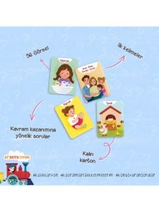 Bi Kutu Oyun Konuşturan Sorular - Kavramlarla İlk Kelimelerim
