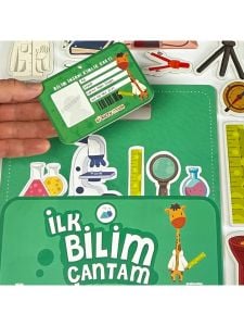 Bi Kutu Oyun Cırt Cırtlı Kitap - İlk Bilim Çantam