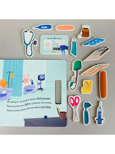 Bi Kutu Oyun Cırt Cırtlı Kitap - İlk Doktor Çantam