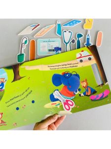 Bi Kutu Oyun Cırt Cırtlı Kitap - İlk Doktor Çantam