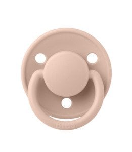 BIBS De Lux Kauçuk Emzik Blush 6+ ay