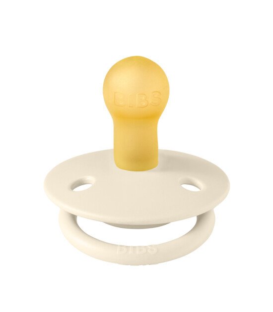BIBS De Lux Kauçuk Emzik Ivory 6+ay